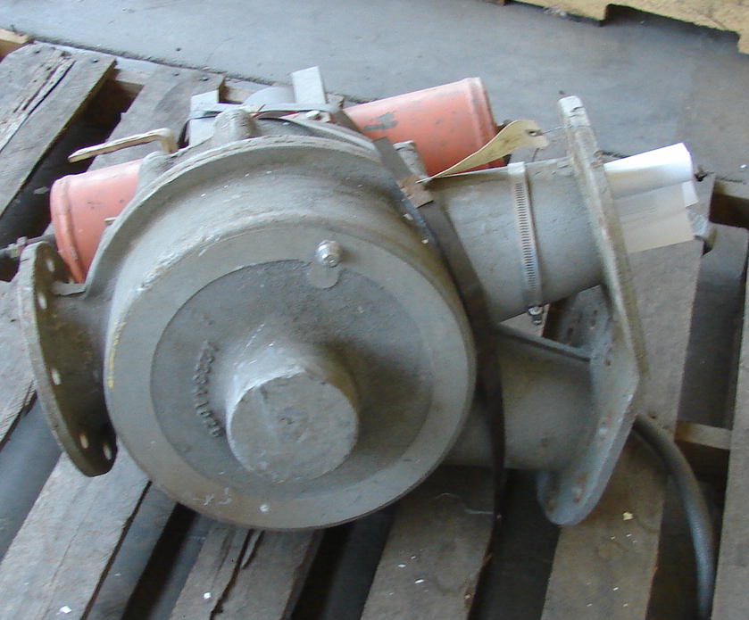 Valve 4 Sprout Waldron pneumatic diverter valve, 4 Aluminum