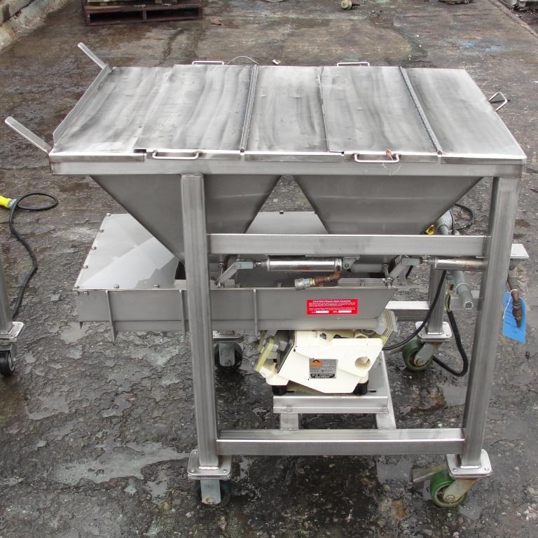 Feeder Eriez vibratory feeder model 484, Stainless Steel Contact Parts
