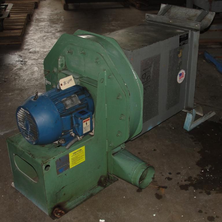 Blower 1800 cfm centrifugal fan American Fan Co model VP-3-08S-19A, 10 hp, CS