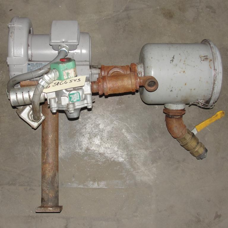 Blower 55 cfm regenerative blower Fuji Electric Co model VFC-300A-7W .5 hp