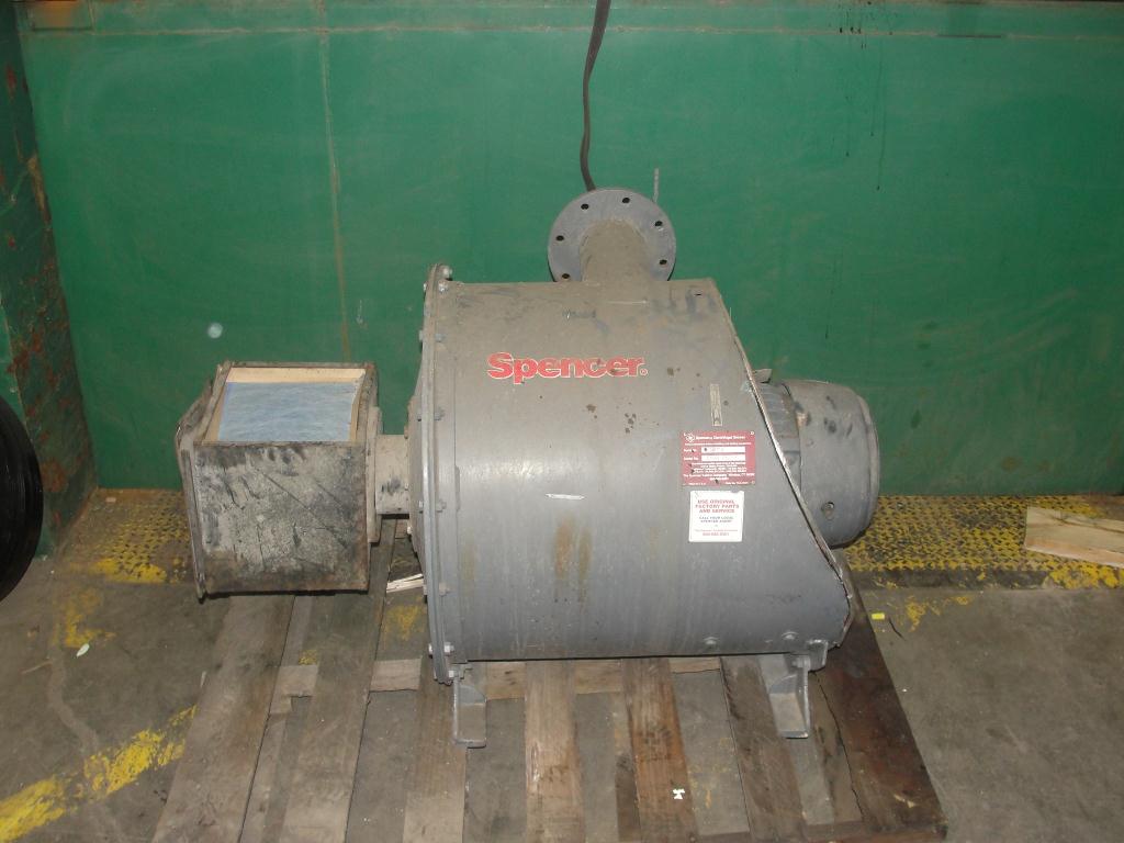 Blower 135 cfm multistage centrifugal blower, Spencer, 7.5 hp