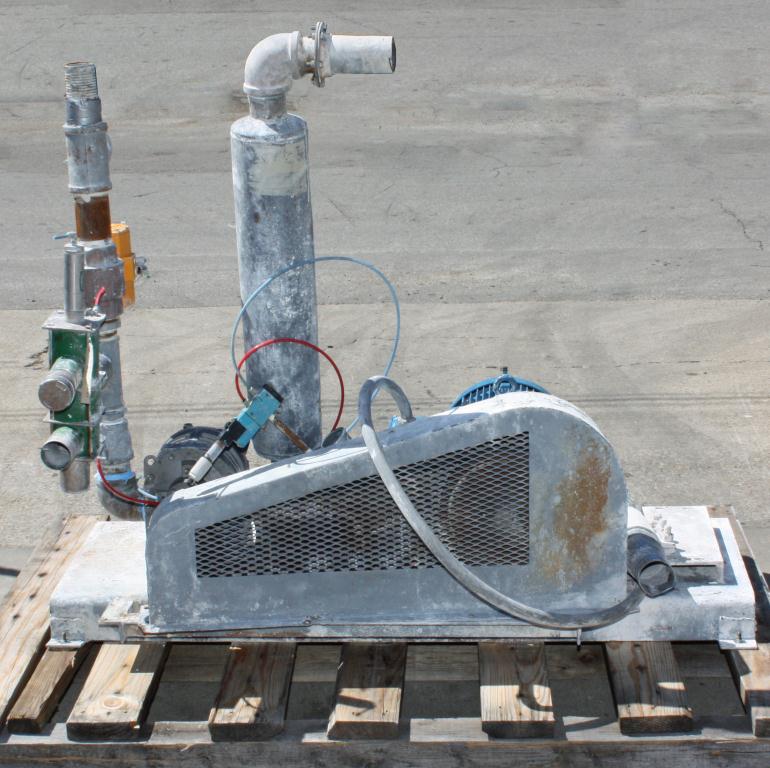 Blower 347 cfm, positive displacement blower Gardner Denver, 15 hp