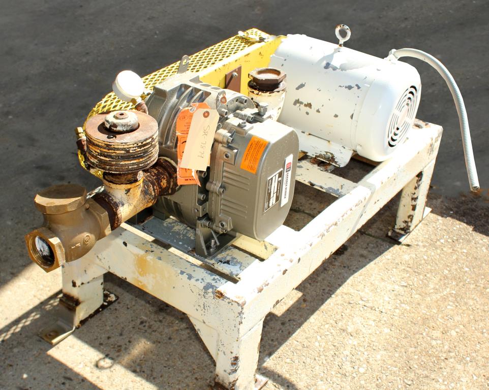 Blower 347 cfm, positive displacement blower Gardner Denver, 7.5 hp