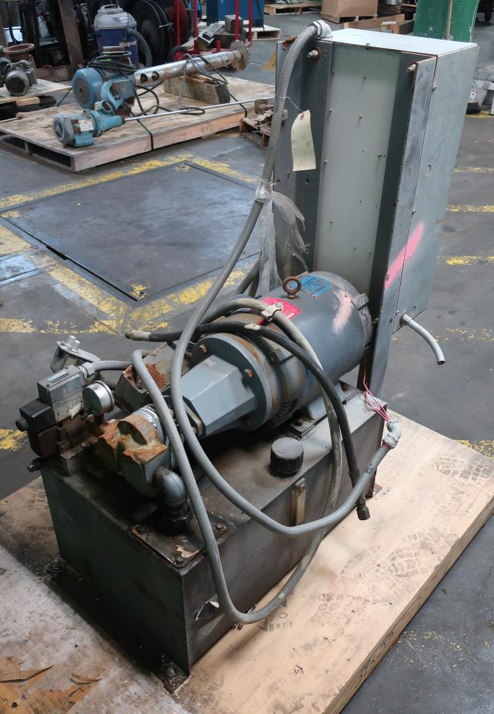 Pump 10 hp hydraulic power unit, 40 gal reservoir tank