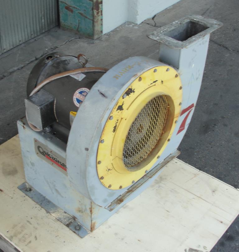 Blower centrifugal fan Quickdraft 7.5 hp, CS