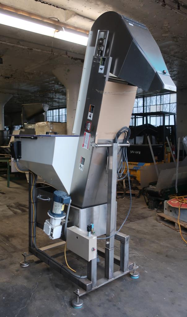 Elevator Service Engineering, Inc. cap feed hopper elevator Stainless Steel, 70.5 discharge height