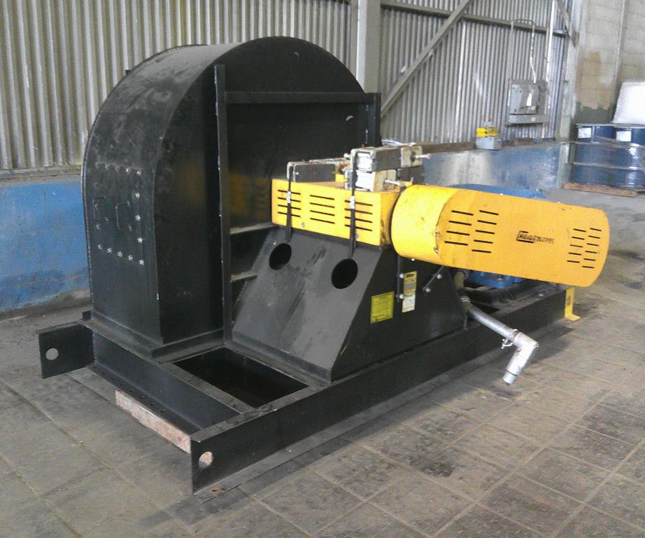 Blower 36,000 cfm centrifugal fan Chicago Blower size 365 125 hp, CS