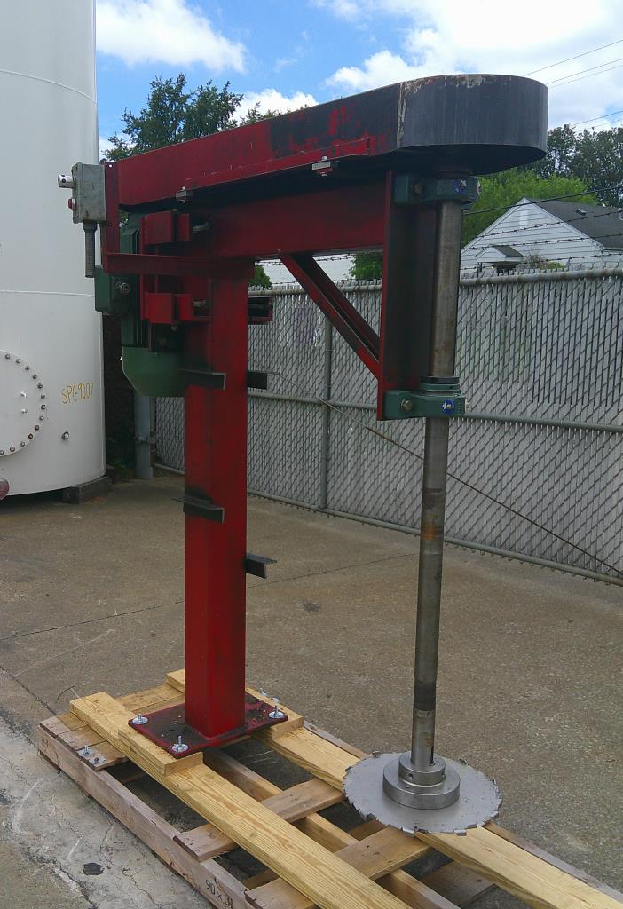 Mixer and Blender 20 hp disperser, no lift, stationary style