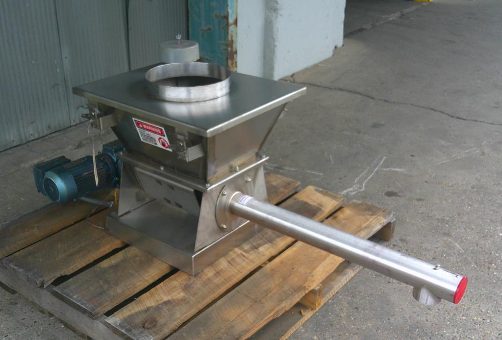 Feeder 3.25 Metalfab screw feeder Stainless Steel