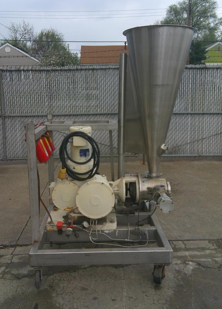 Pump Bran-Luebbe diaphragm metering pump, Stainless Steel